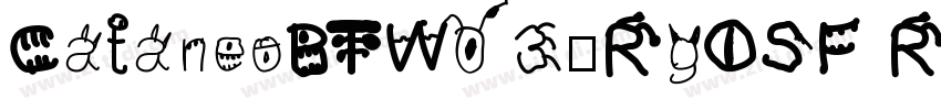 CataneoBTW03-RgOSF R字体转换